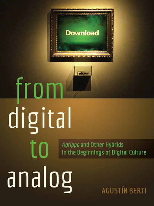 Title details for From Digital to Analog by Peter Rosenberg - Available